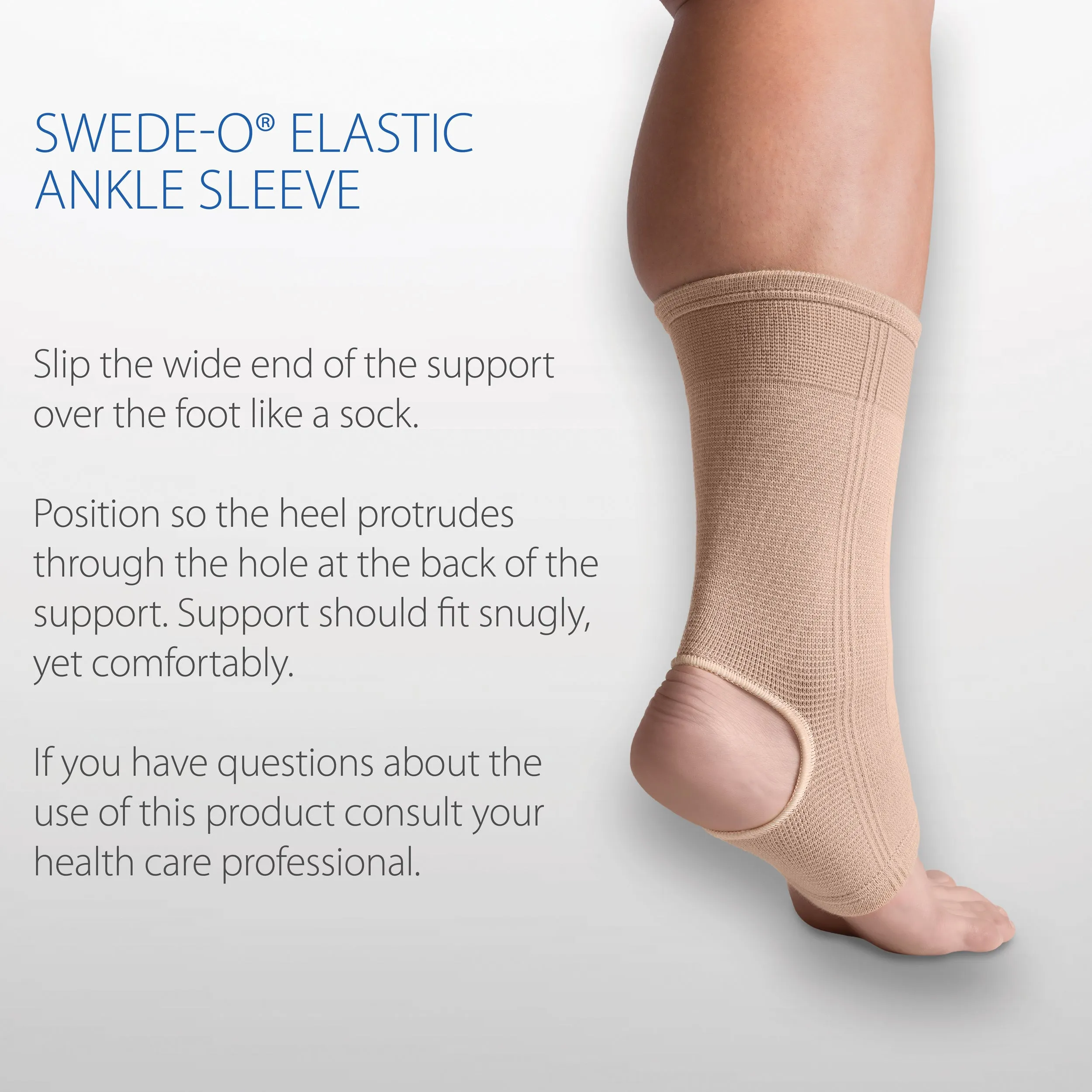 Swede-O Elastic Ankle Support Sleeve