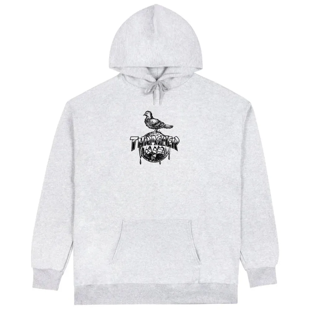 Thrasher X Antihero Cover The Earth Pullover Hoodie