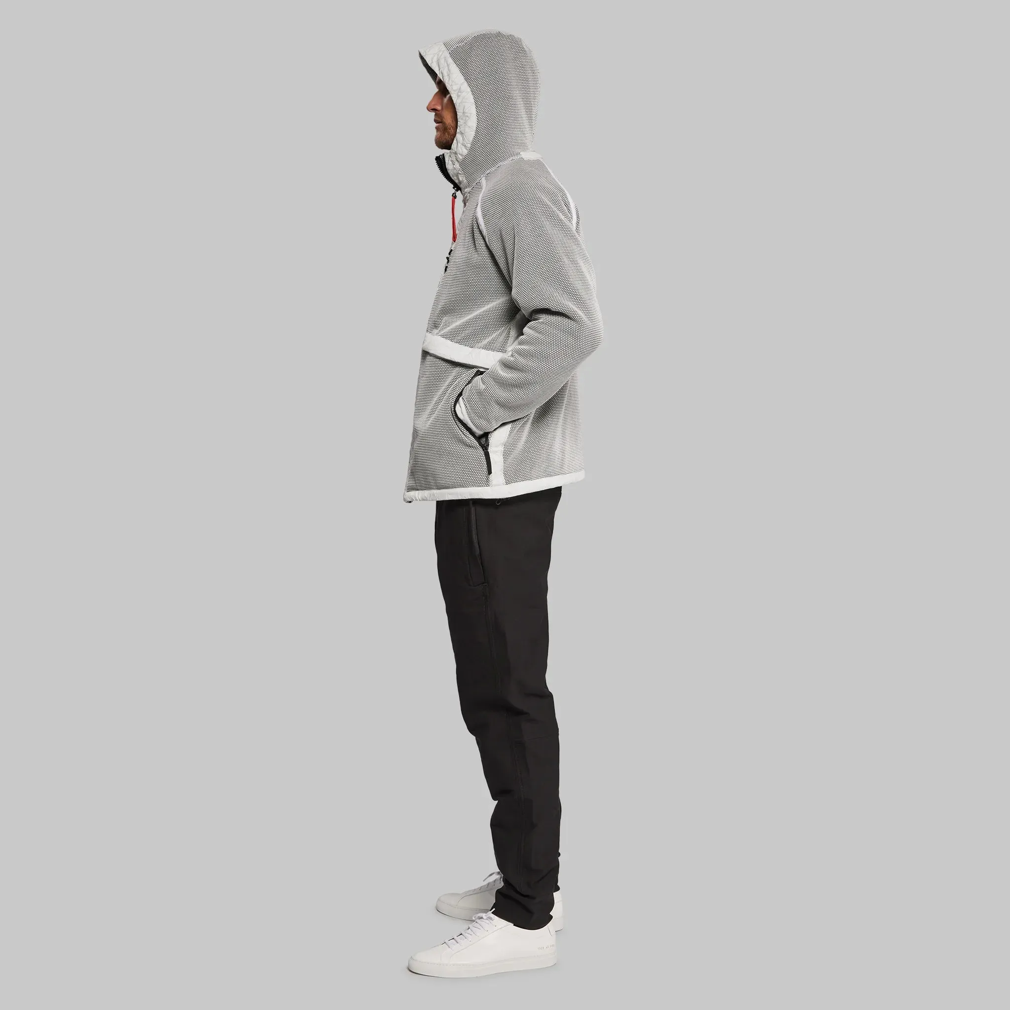 Titan Fleece Jacket. Black and White edition