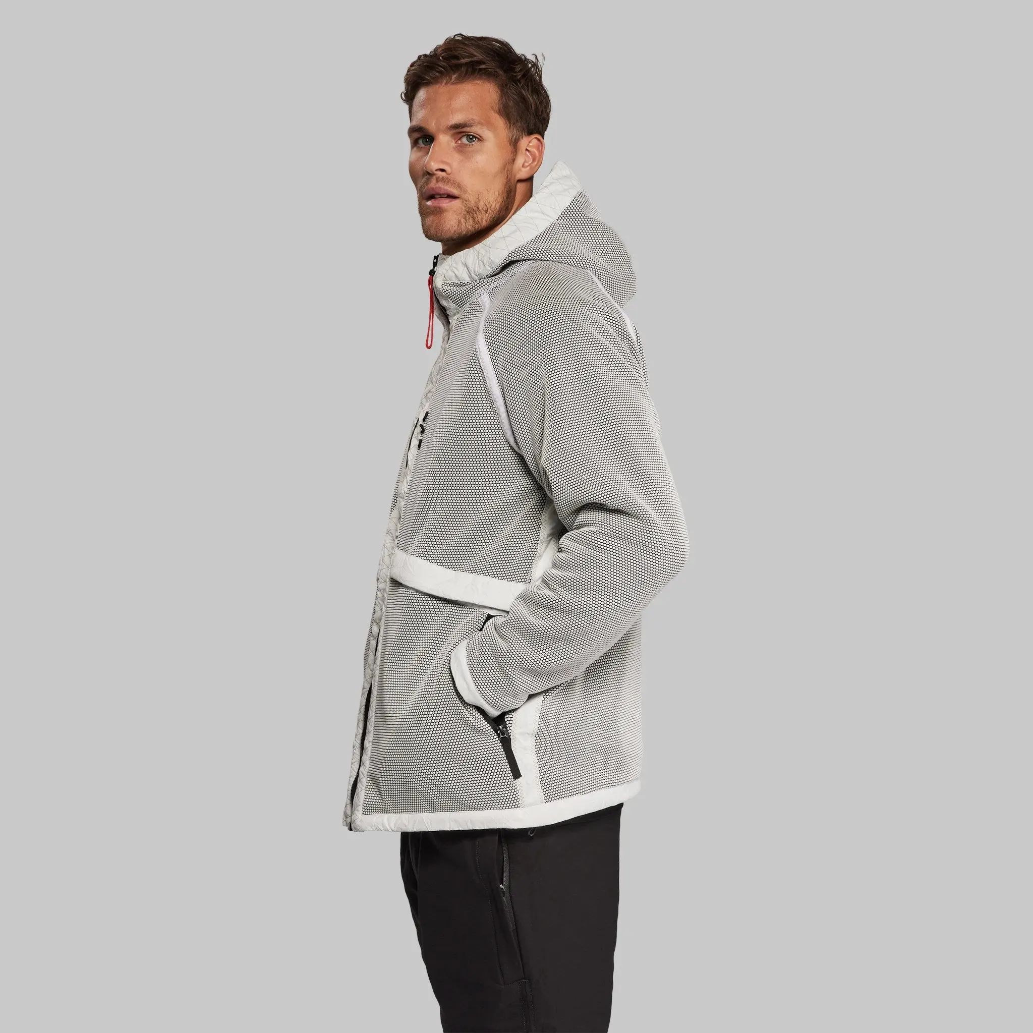 Titan Fleece Jacket. Black and White edition