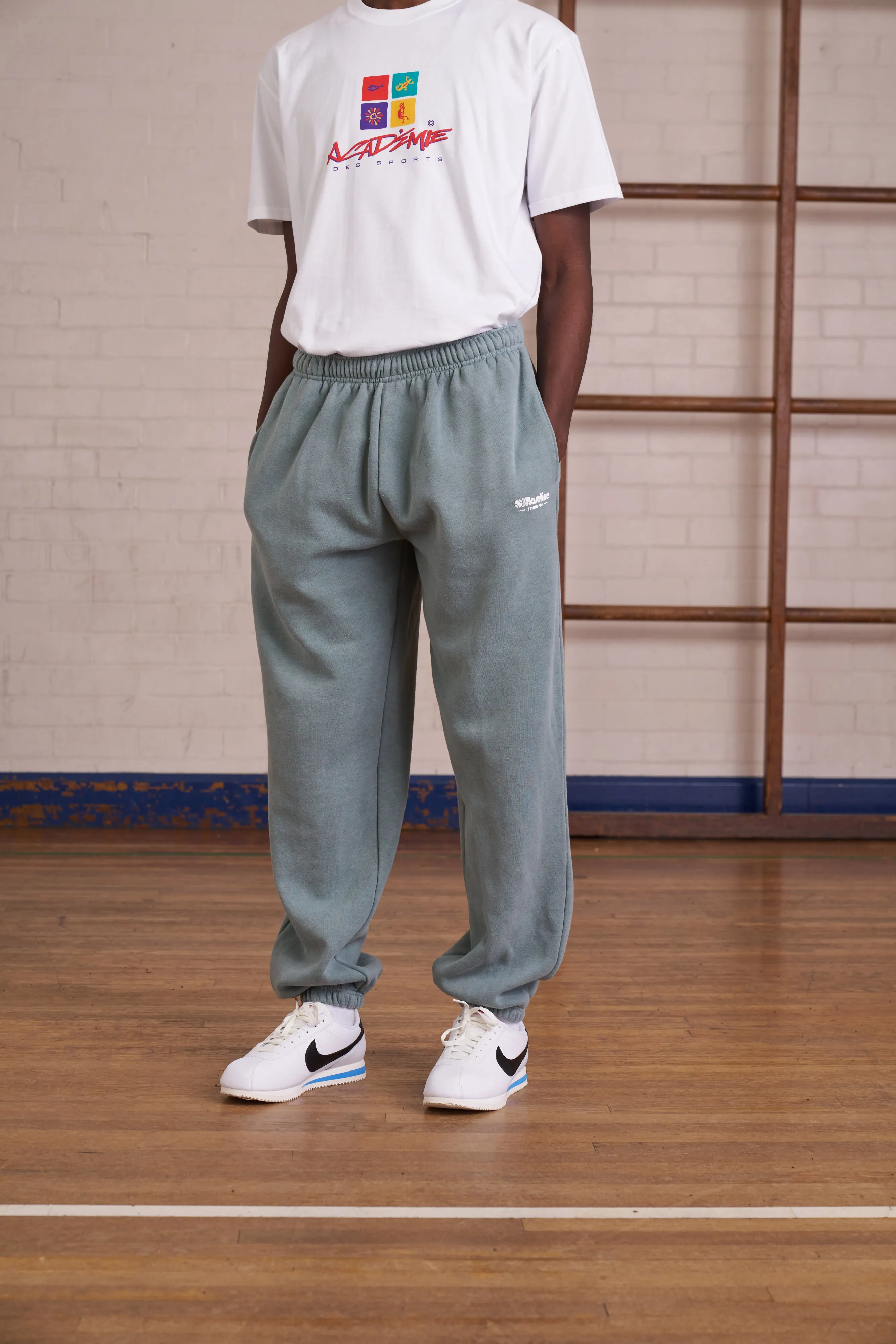 Vice 84 *10 Years Of* 'Baseline' Joggers - Vintage Washed Sage