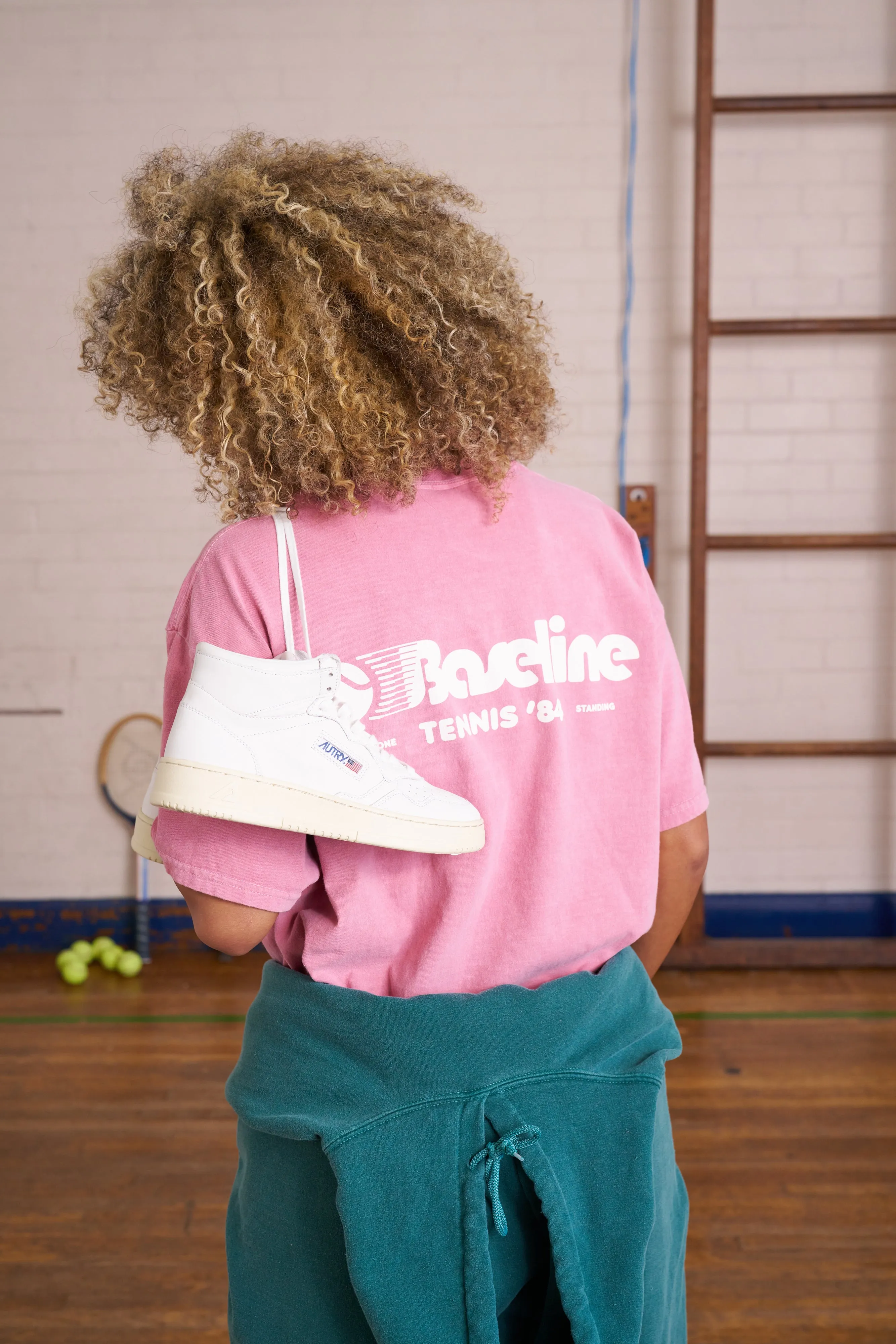 Vice 84 *10 Years Of* 'Baseline' Tee - Vintage Washed Pink