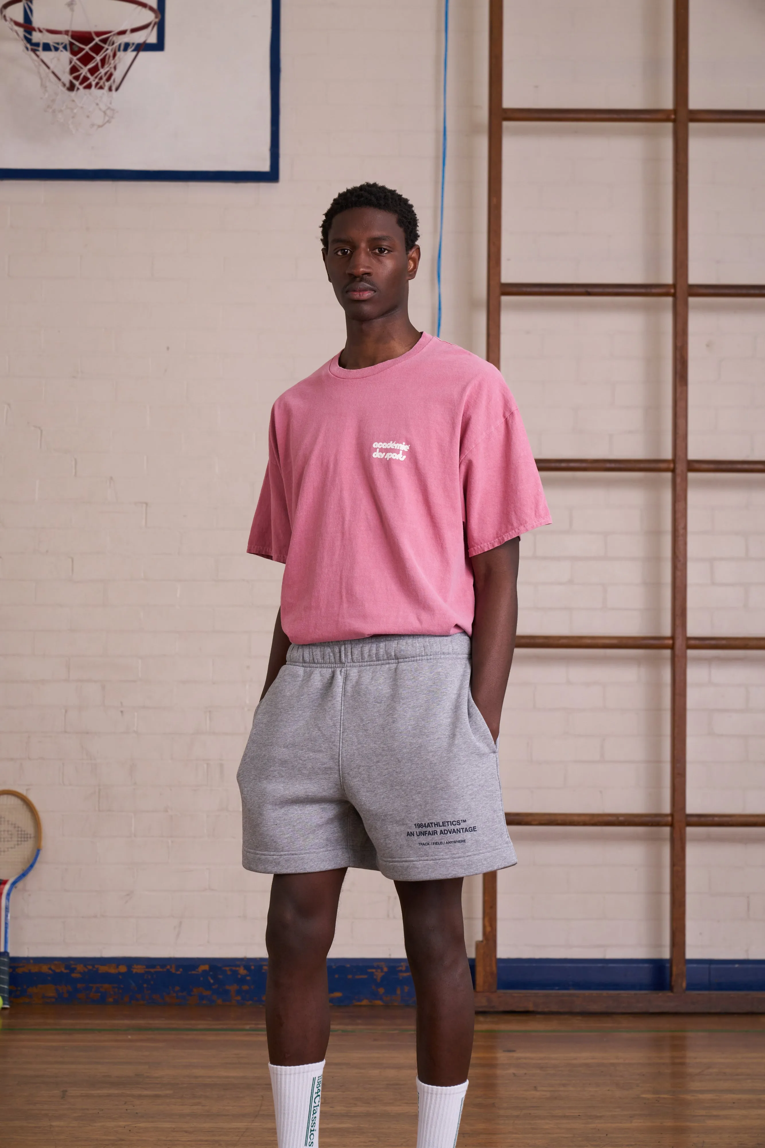 Vice 84 *10 Years Of* 'Baseline' Tee - Vintage Washed Pink