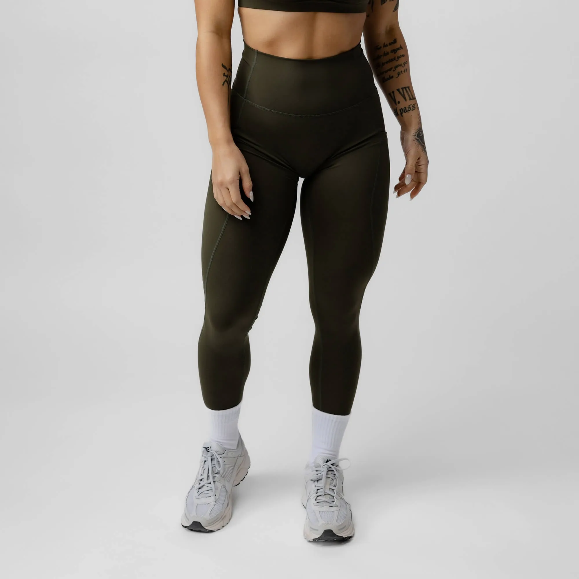 Victory Leggings - Forest Green