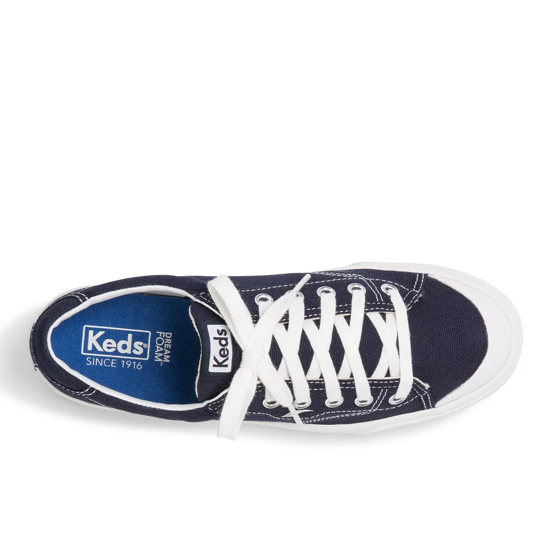 Women's Crew Kick 75 Canvas Navy (WF61178)