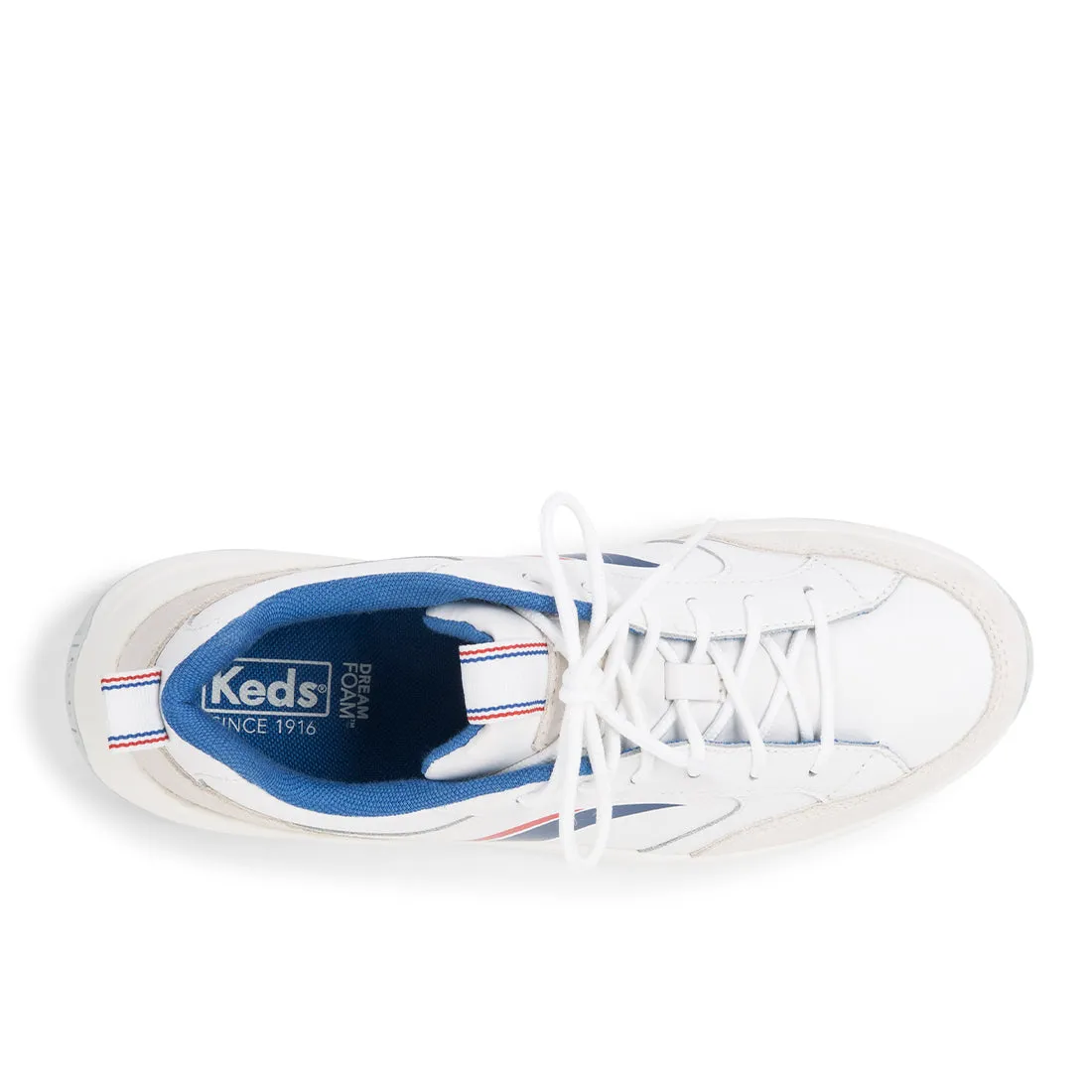 Women's K-89 Wave Leather White/Blue WH62920