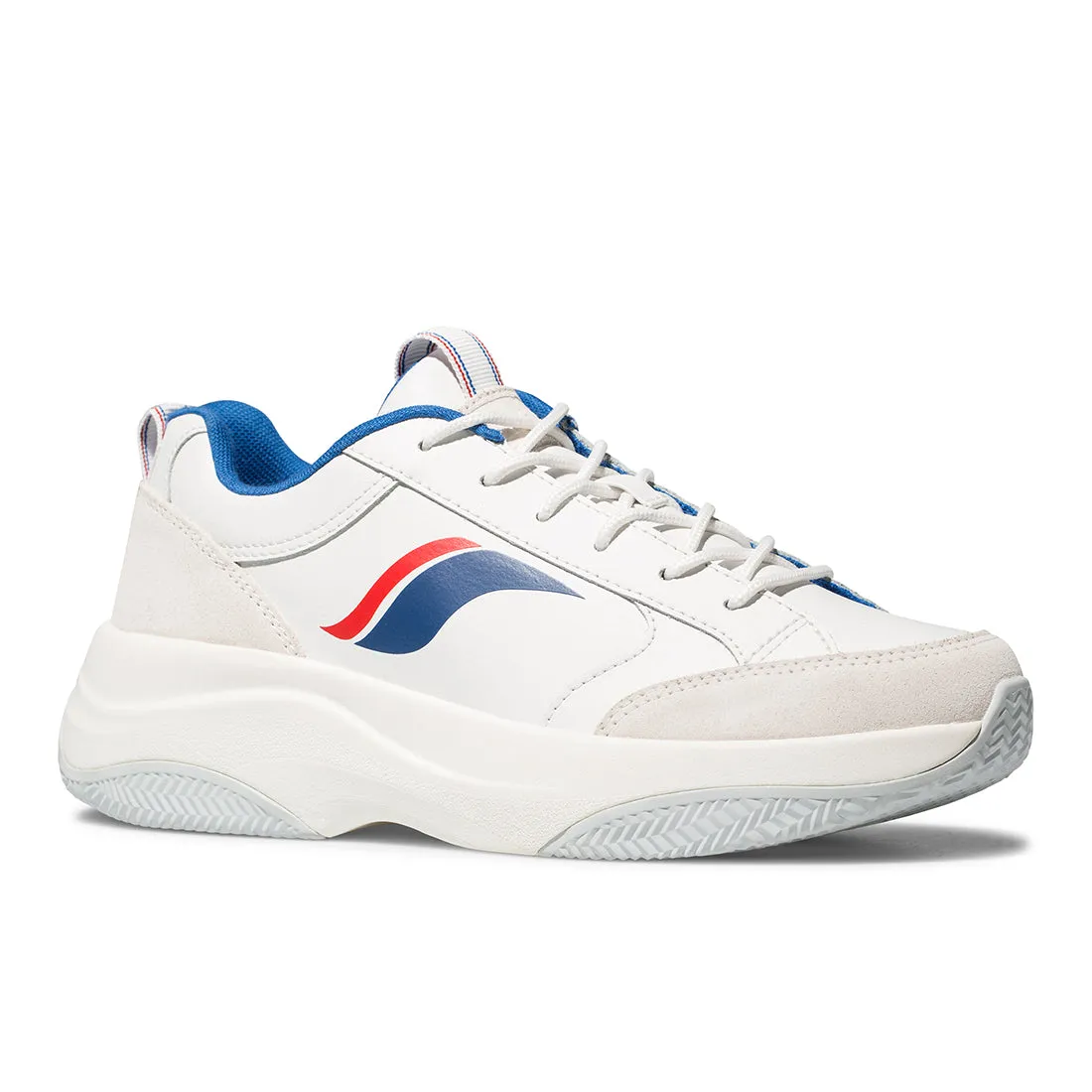 Women's K-89 Wave Leather White/Blue WH62920