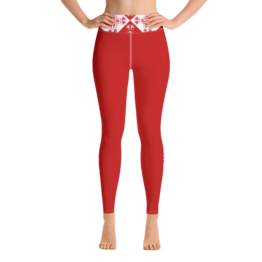 Yoga Leggings Xene Red